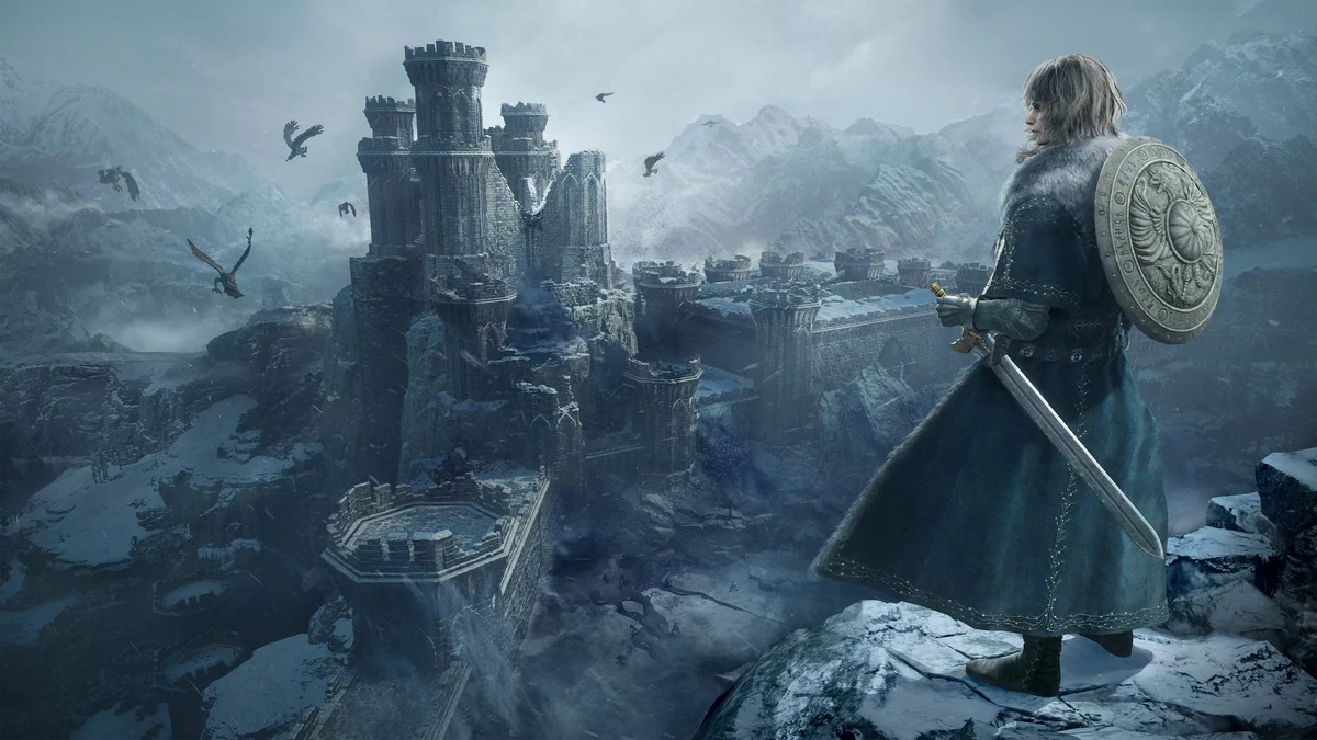Official view of Norgan’s snow-covered Forsaken Dominion