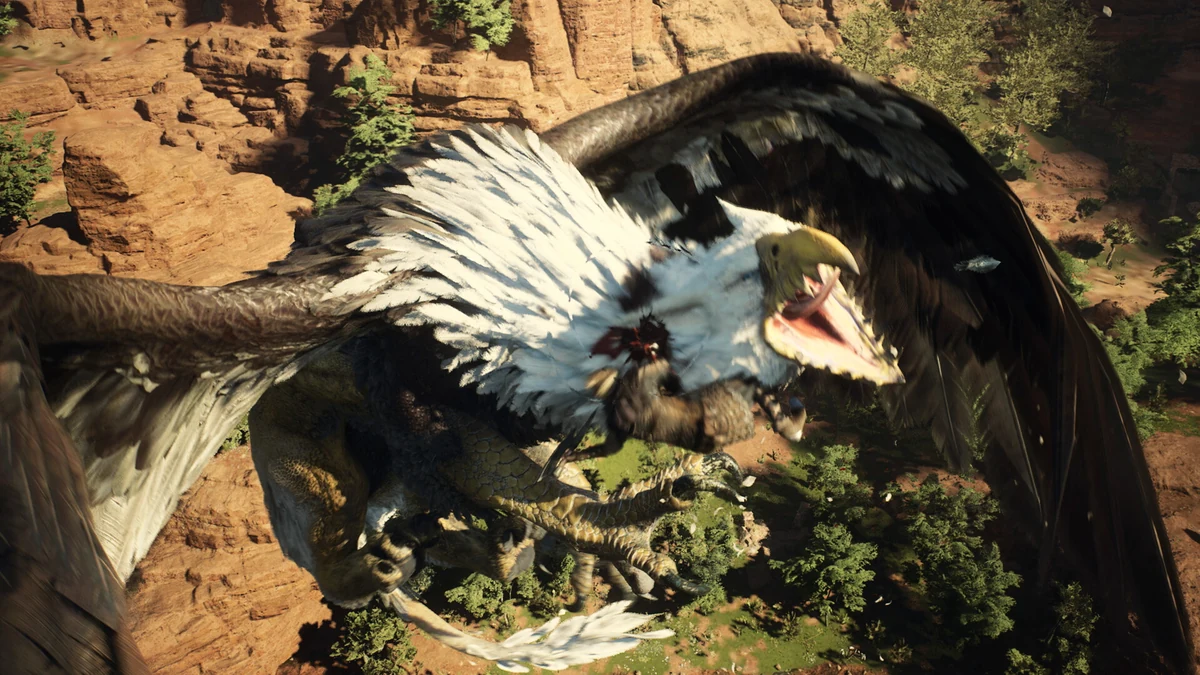 Official high-action gameplay screenshot used for PC performance context