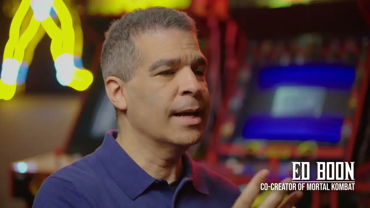 Ed Boon, co-creator of Mortal Kombat, speaking in an official Digital Eclipse video