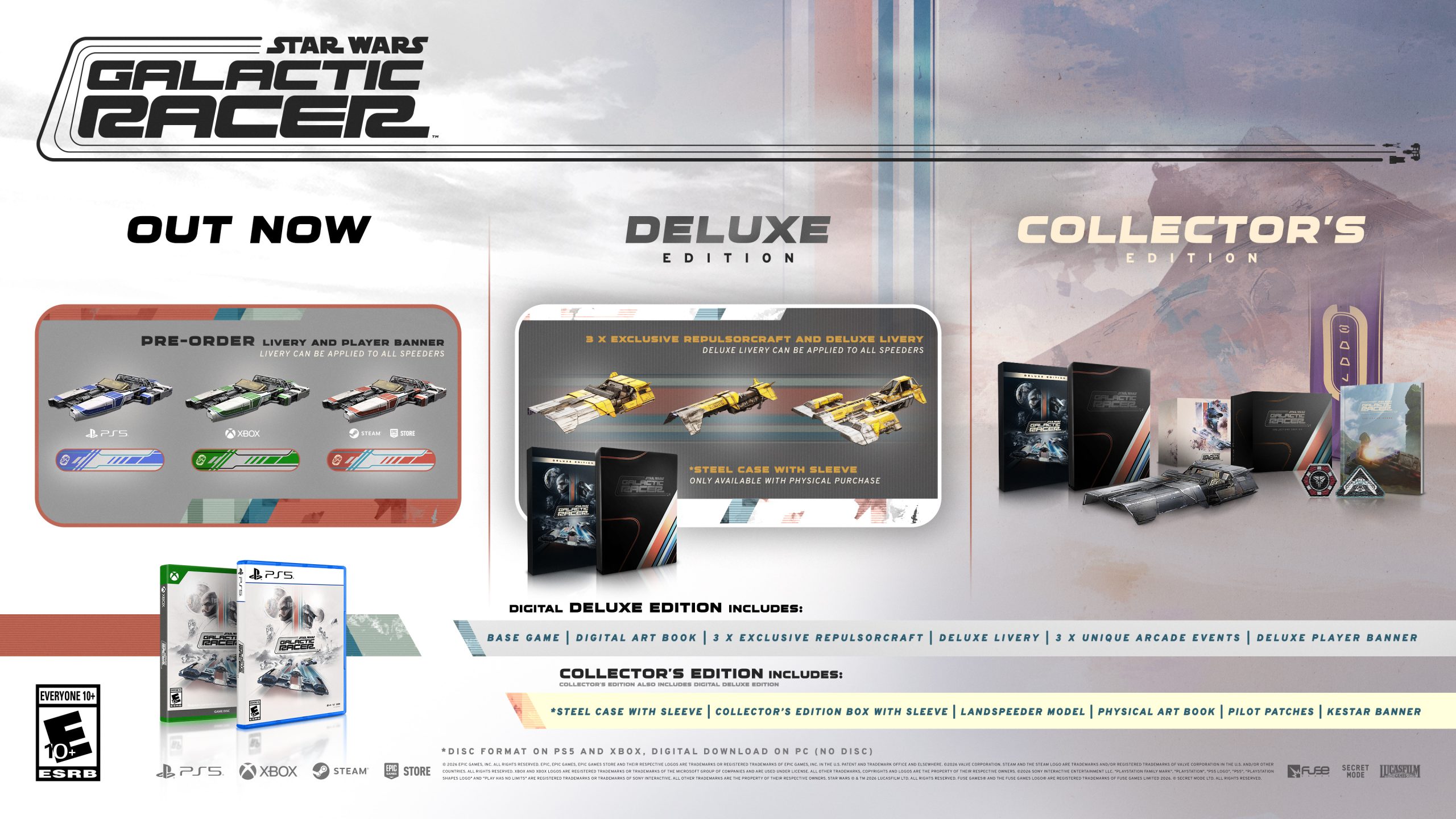 Official Standard, Deluxe and Collector’s Editions beauty shot